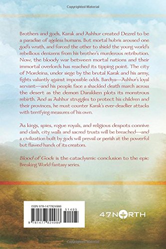 Blood of Gods (The Breaking World) - Epic Fantasy Novel for Adults | Perfect for Book Clubs & Fantasy Lovers