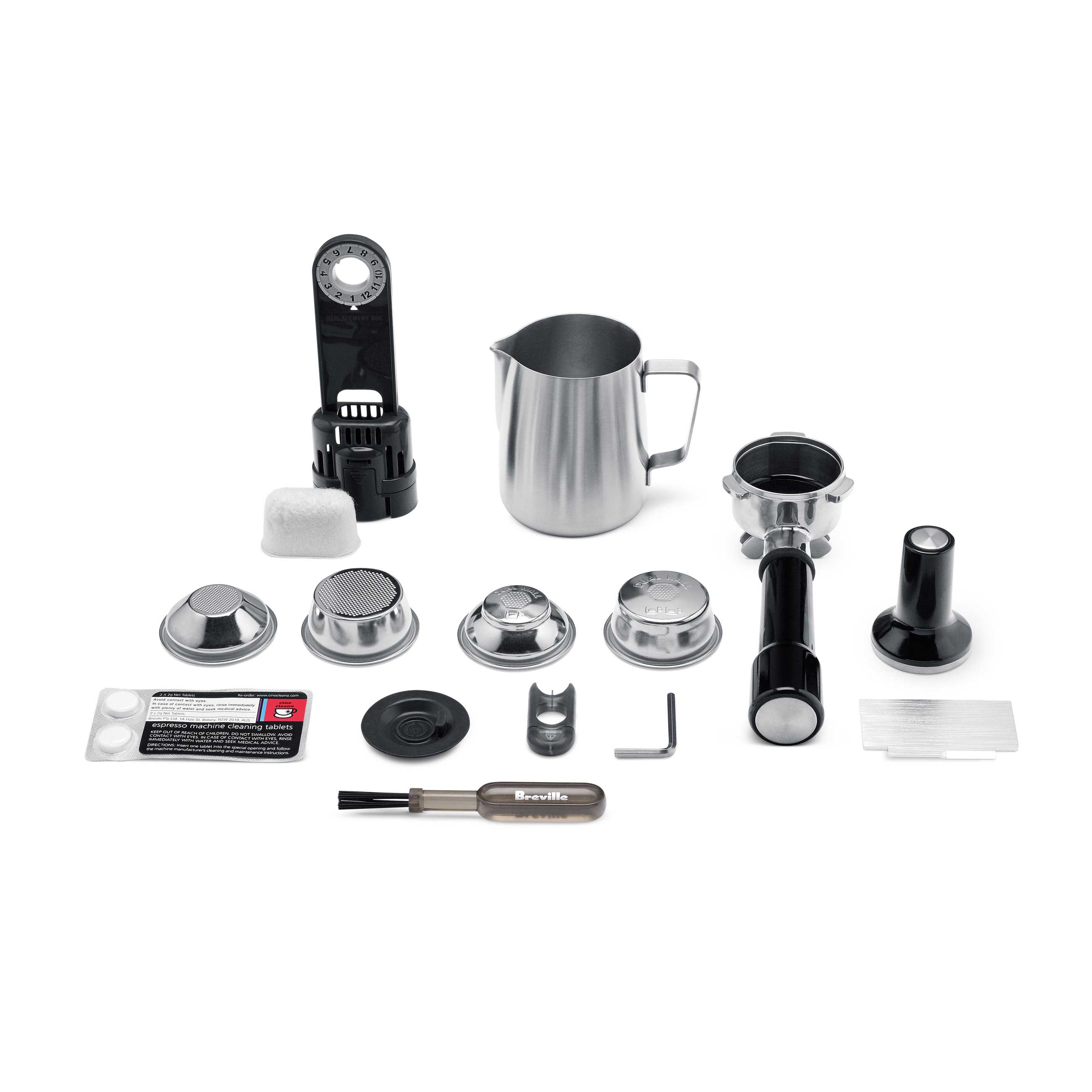 Breville the Dual Boiler Espresso Machine - Brushed Stainless Steel | Professional Coffee Maker for Home & Office | Perfect for Latte, Cappuccino & Espresso Lovers