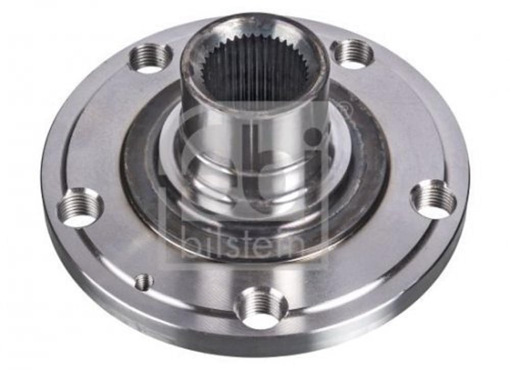 febi bilstein 18344 Wheel Hub Assembly - Front/Rear Axle Replacement Part (No Bearing Included) - 1 Pack - Perfect for Audi, VW, Mercedes, BMW & European Car Repairs