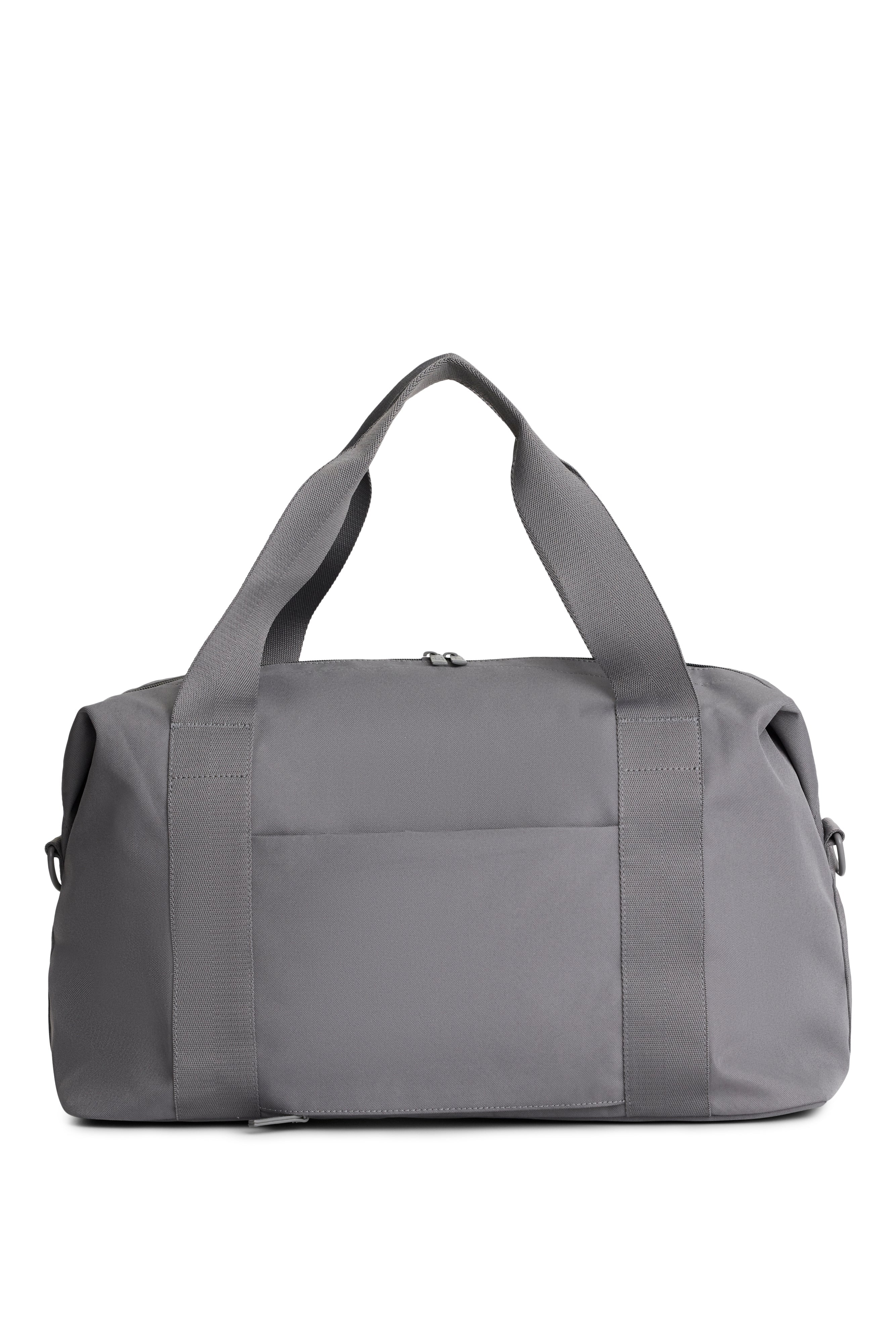 The BÉISics Duffle Bag - Stylish & Spacious Travel Duffel in Grey for Gym, Weekend Trips & Carry-On Luggage
