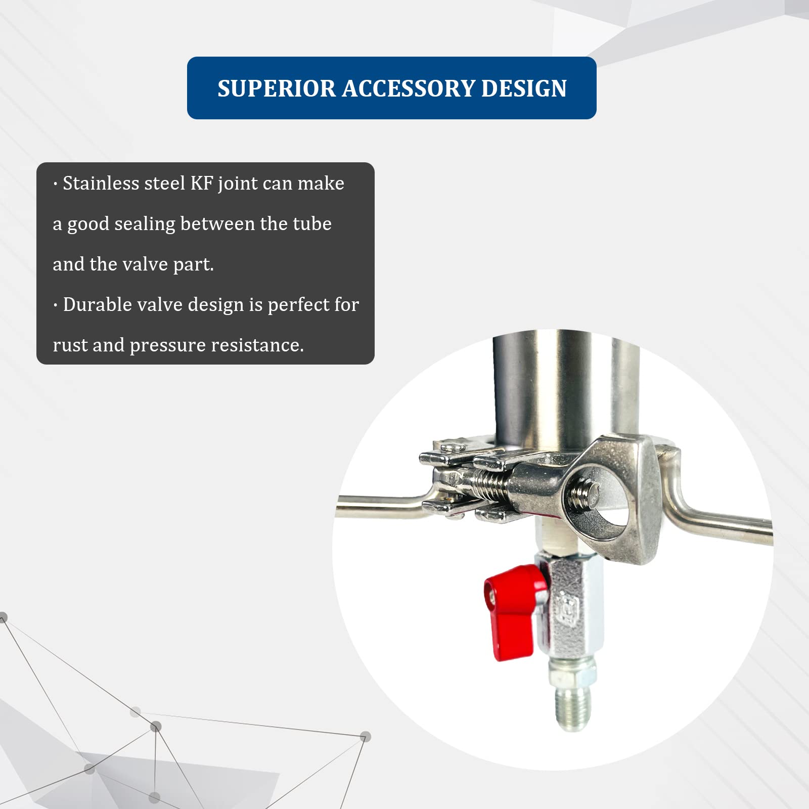 Premium Stainless Steel Vacuum Chamber with Gauge - 90g Closed Loop Extractor Kit with Tripod Stand | Essential Oil Extraction, Plant Processing & Industrial Use | Perfect for Herbalists, DIY Enthusiasts & Commercial Labs