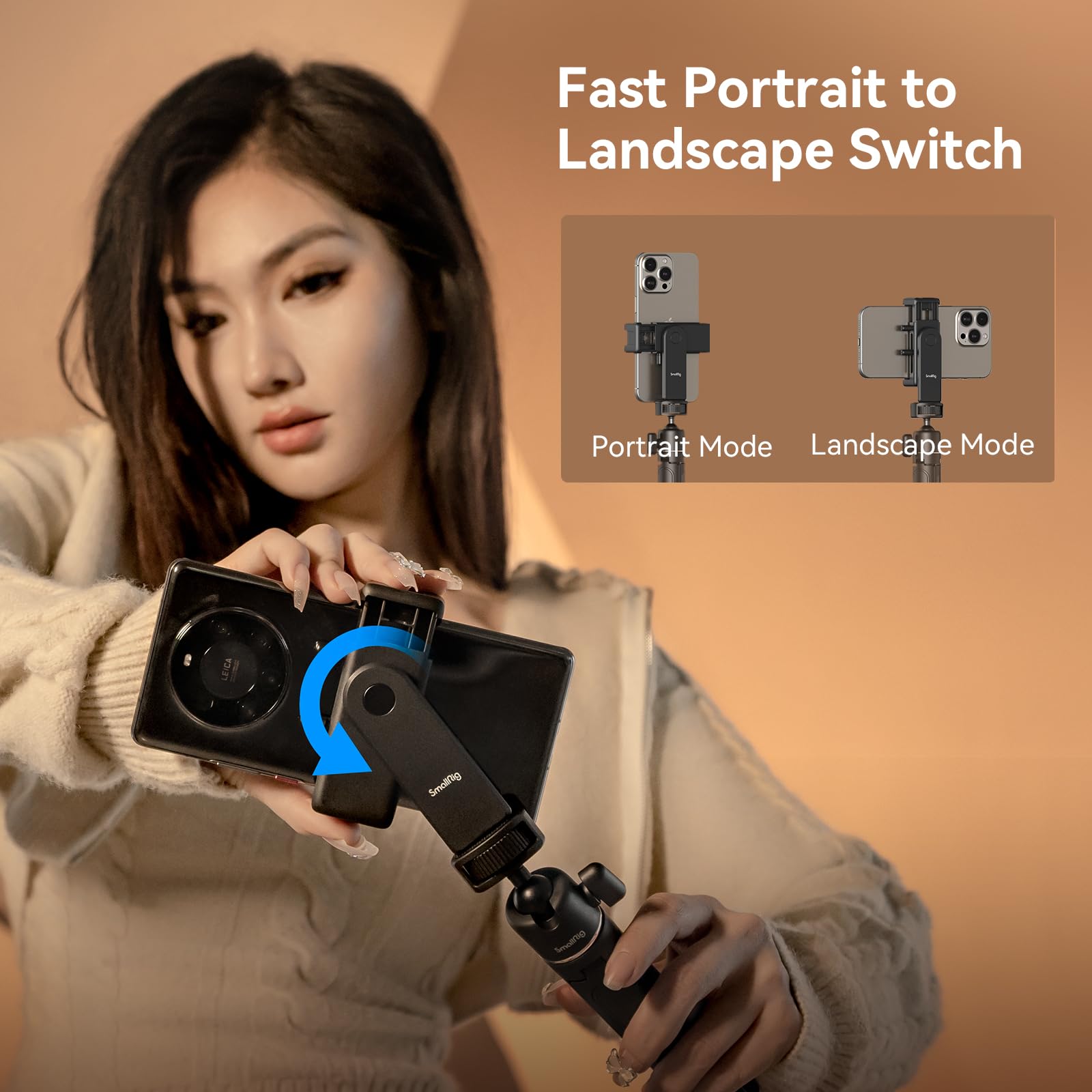 SMALLRIG VK-20 iPhone Vlogging Kit - Complete YouTube & TikTok Starter Bundle with Phone Tripod, Phone Holder & Video Recording Accessories | Perfect for Content Creators, Travel Vlogging & Social Media Videos