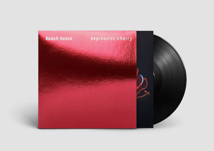 Beach House - Depression Cherry Vinyl LP (Metallic Foil Cover) | Limited Edition Indie Rock Album | Perfect for Record Collectors & Chill Vibes at Home