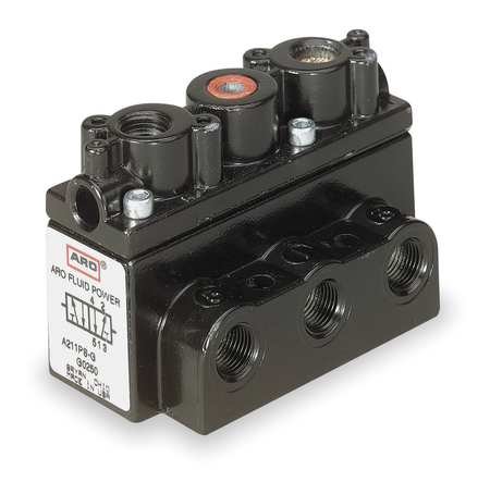 1/4 Inch Pilot Air Valve - High-Quality Brass Control Valve for Pneumatic Systems | Ideal for Industrial, Automotive, and HVAC Applications