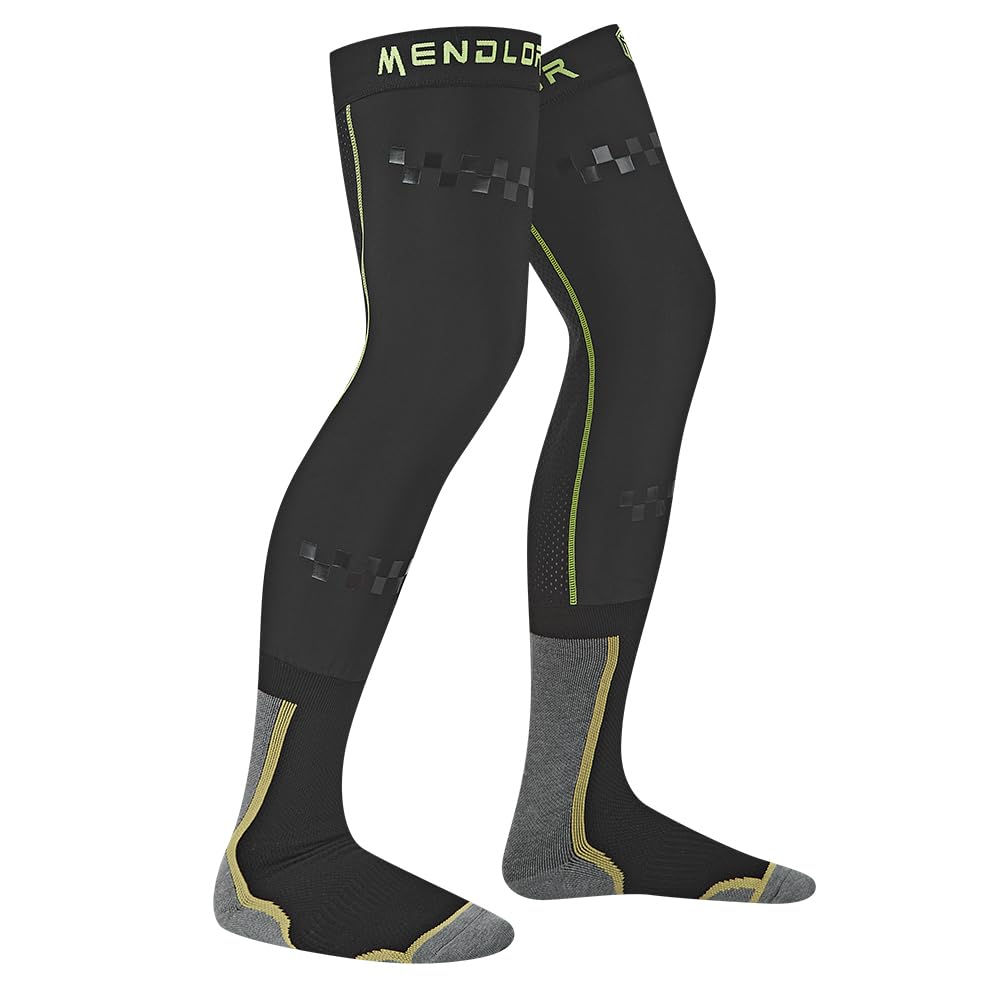 Motorcycle Riding Socks for Men & Women - Breathable Motocross Knee Brace Socks for Dirt Bike & MX Racing - Perfect for Off-Road Motorcycle Adventures & Long Rides