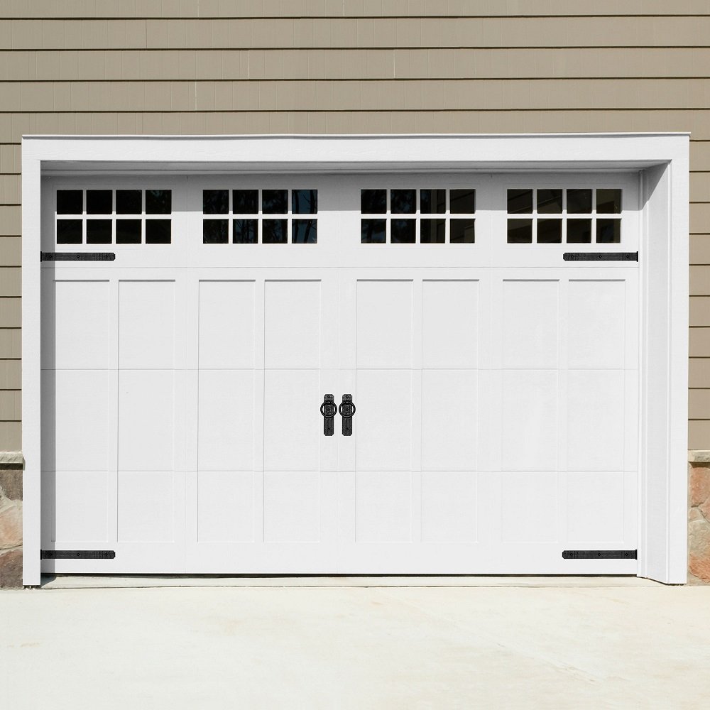 Rustic Rings Magnetic Garage Door Hardware Set (6-Piece) - Durable & Stylish Door Accessories for Home & Garage Organization | Perfect for DIY Home Improvement & Garage Storage Solutions