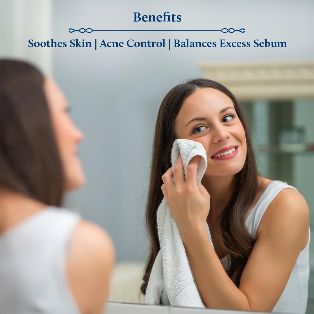 Blue Nectar Vitamin C Face Wash - Neem & Honey for Acne - Ayurvedic Skincare for Daily Use
