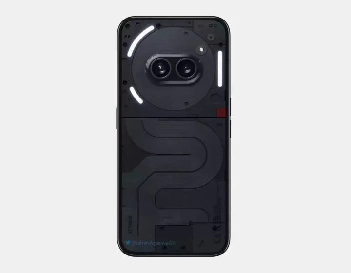Nothing Phone (2a) 5G Unlocked Smartphone - 128GB ROM 8GB RAM Dual SIM GSM - Premium Black | Perfect for Travel, Business & Streaming