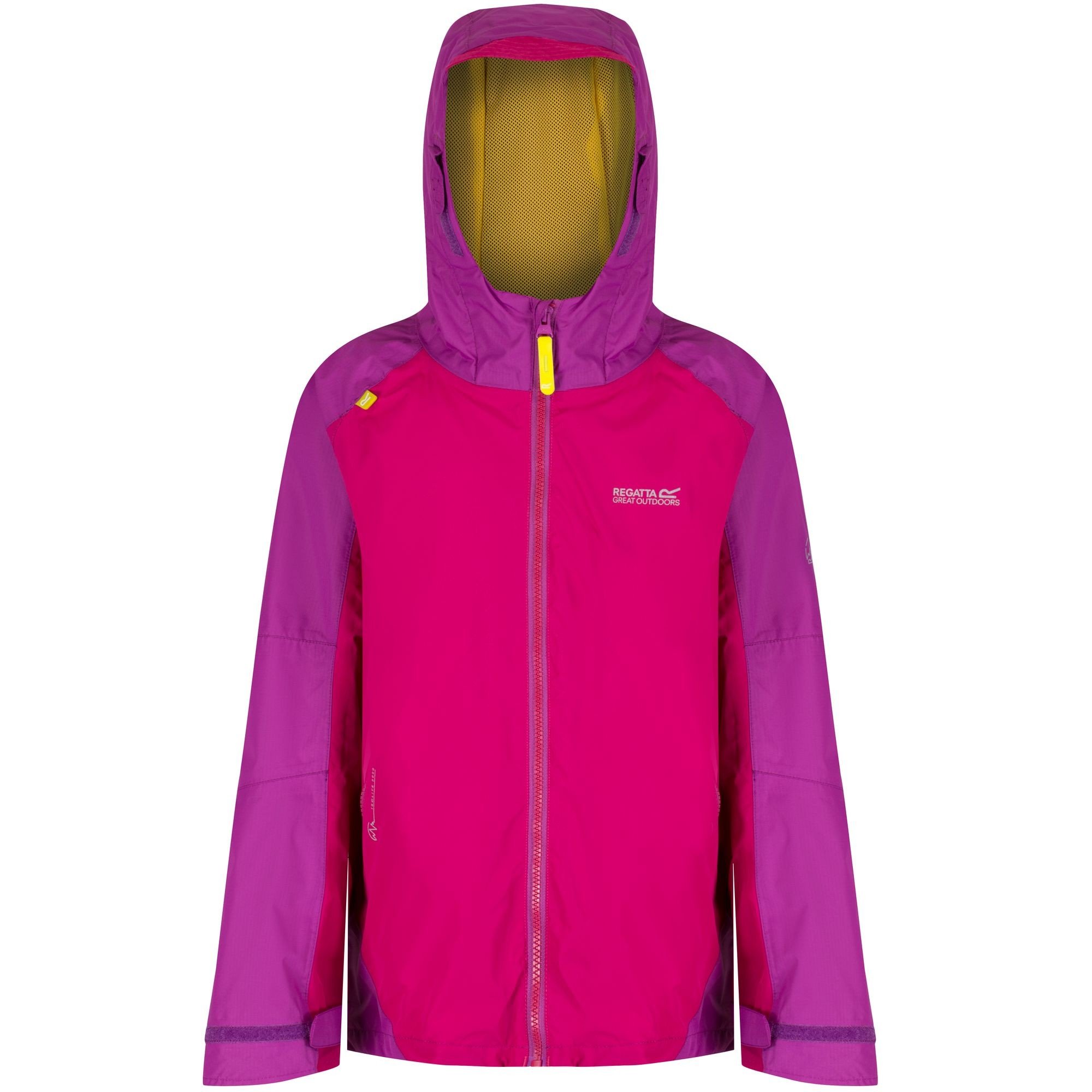 Regatta Great Outdoors Kids Allcrest II Waterproof Jacket - Lightweight Raincoat for Boys & Girls - Outdoor Play, Hiking & School Wear