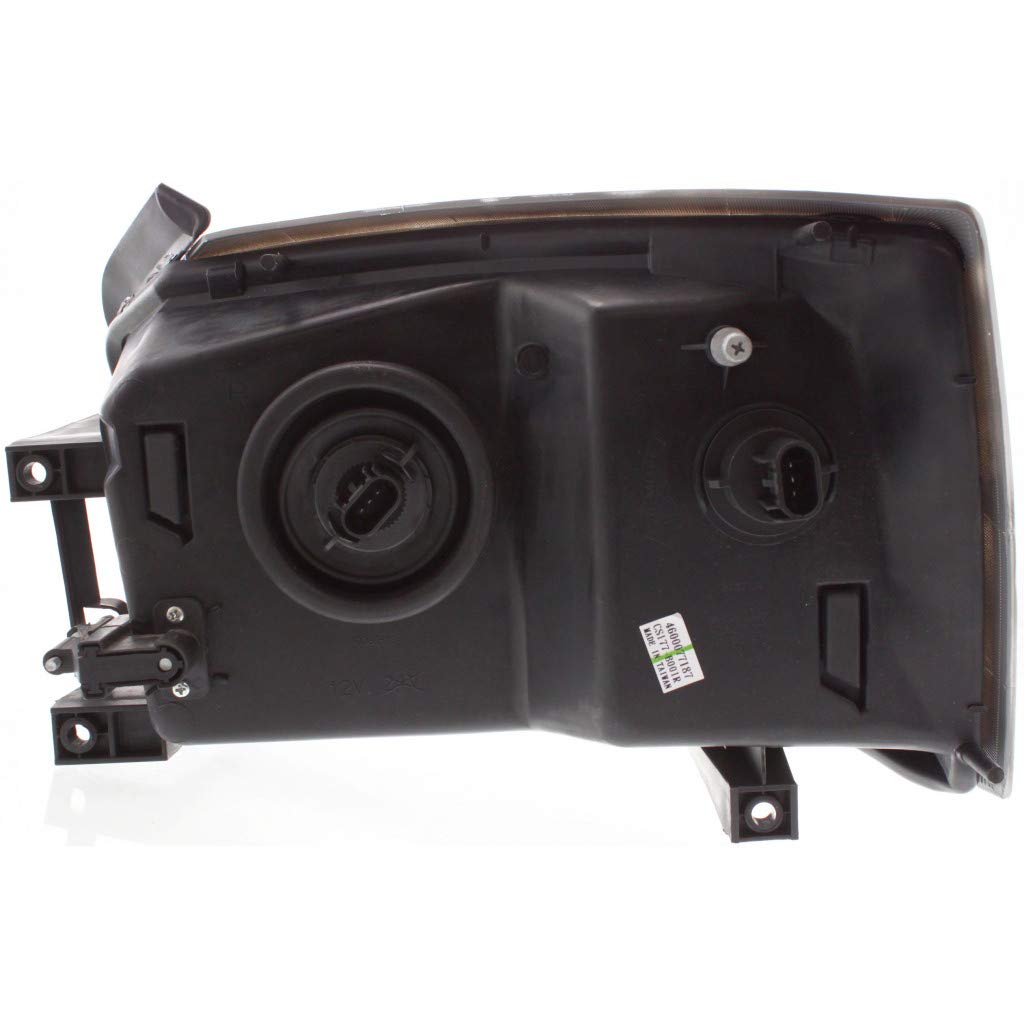2005 Dodge Dakota Passenger Side Headlight Assembly - Chrome Housing with Bulbs, DOT Certified (Part #CH2503159) | CarLights360 | Perfect for Night Driving & Foggy Conditions