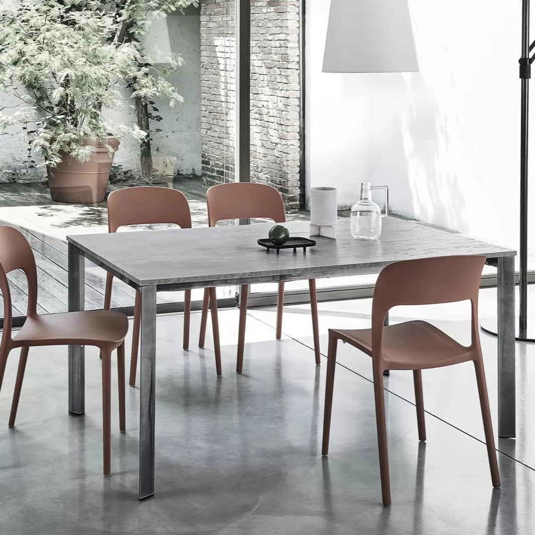 Dublino Extendable Marble & Ceramic Dining Table - Expandable for Large Gatherings & Small Spaces | Perfect for Dining Rooms, Kitchens & Entertaining