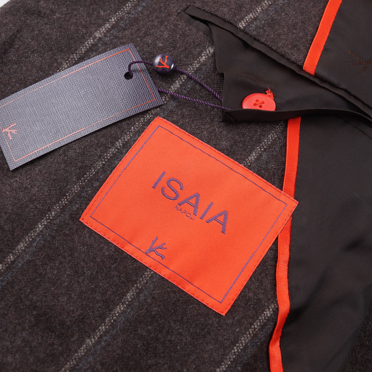 Premium Isaia Soft Flannel Wool Cashmere Suit for Men - Luxury Business & Formal Attire for Weddings, Office & Special Occasions
