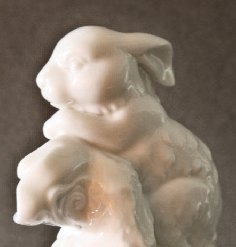 Exquisite Chinese Zodiac Fine Porcelain Figurine - Year of the Rabbit Collectible - Home Decor & Gift for Chinese New Year Celebrations