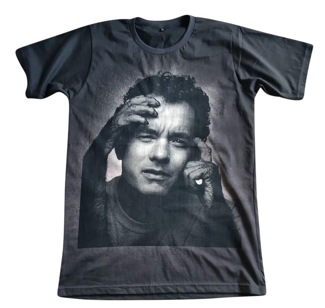 Hope & Faith Unisex Tom Hanks T-Shirt - Short Sleeve Cotton Tee for Men & Women - Casual Wear, Movie Fan Gift, Pop Culture Apparel