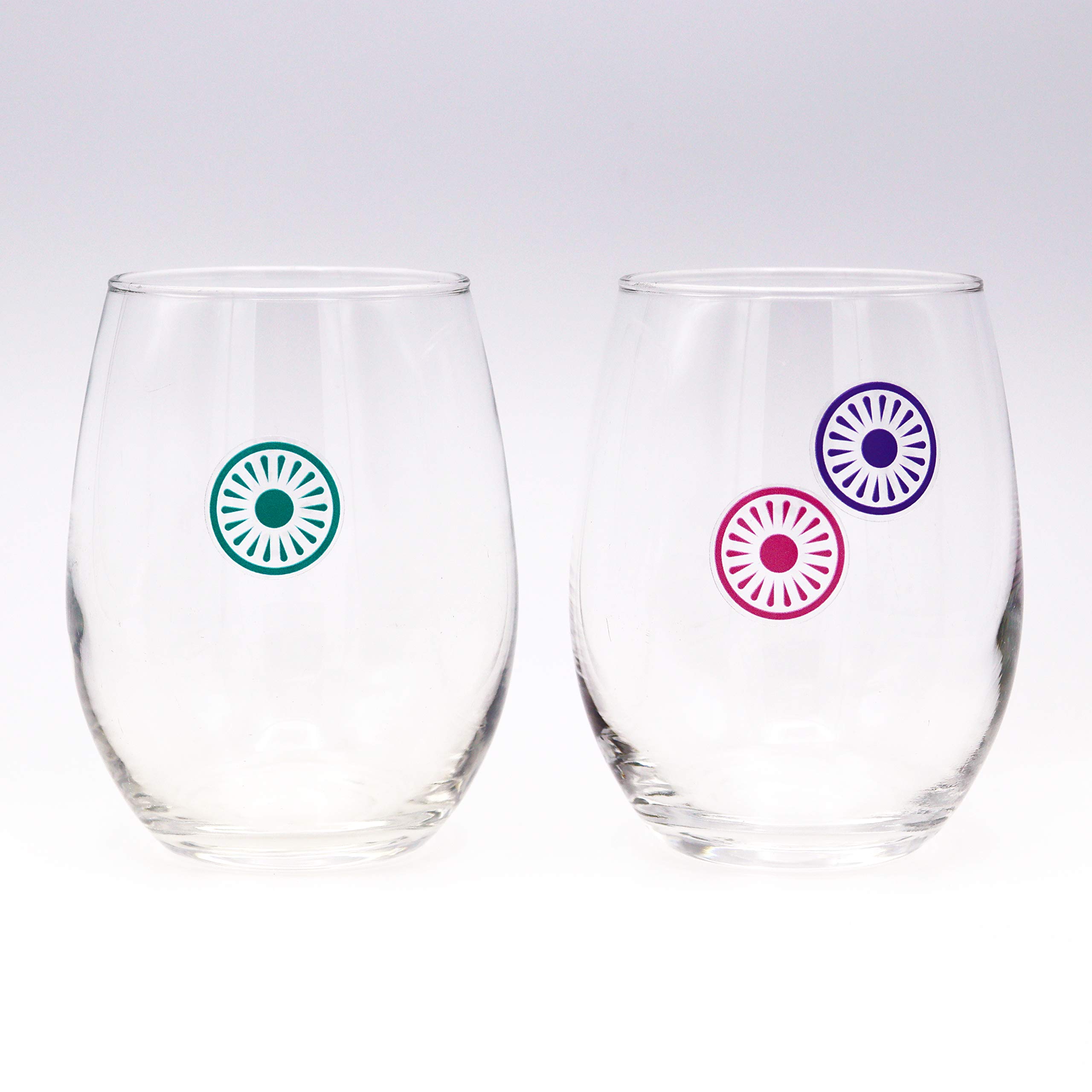 BevBands Reusable Drink Bands & Static Cling Drink Markers - Perfect for Parties, Office Meetings, and Family Gatherings to Identify Cups