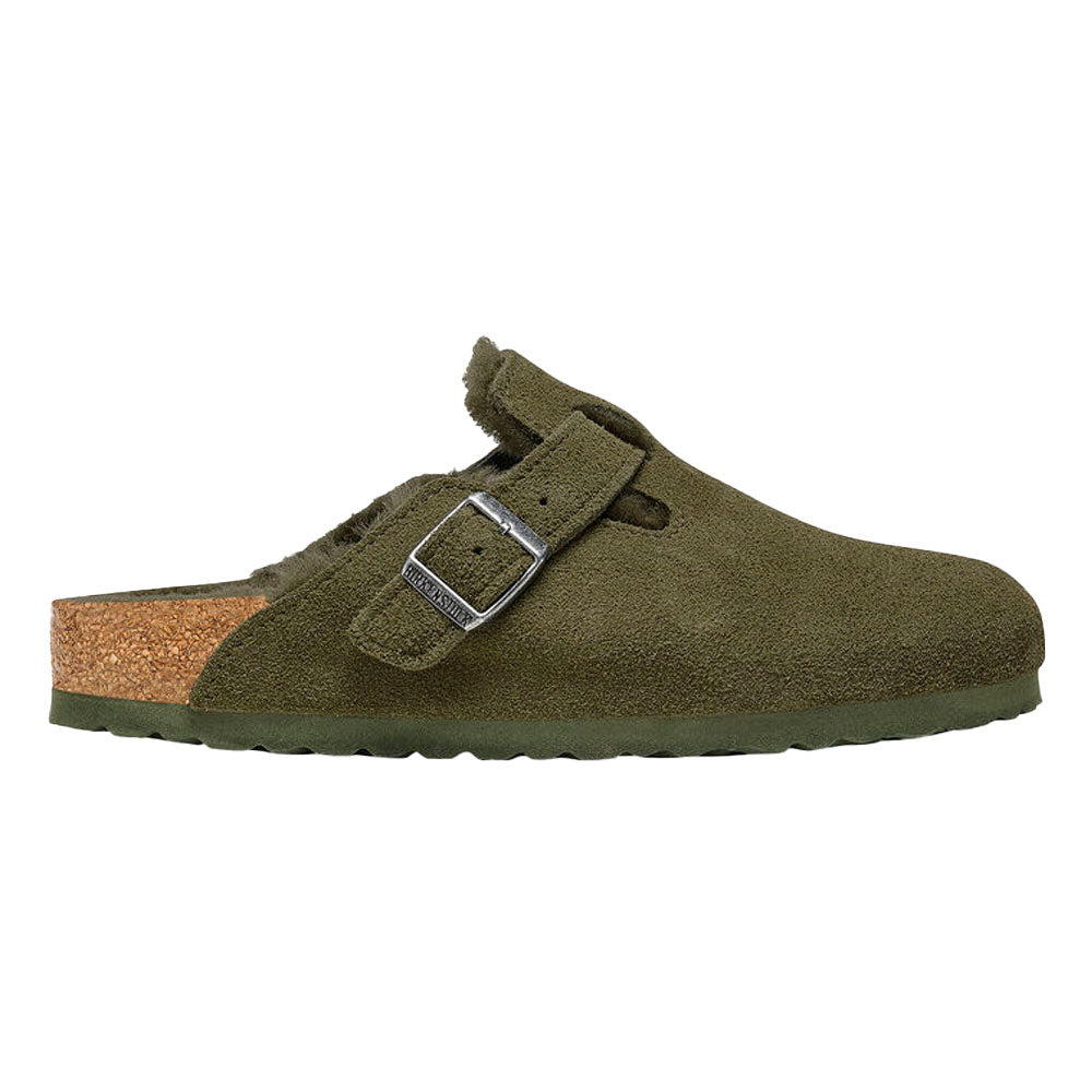 Boston Shearling Clog Slippers - Women's Cozy Winter House Shoes with Soft Fleece Lining - Perfect for Indoor Comfort, Lounging & Relaxing at Home