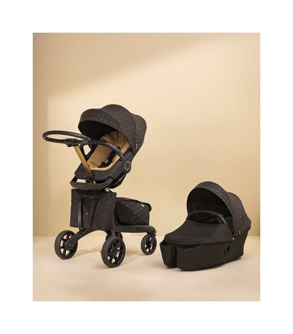 Stokke Xplory X Carry Cot - Premium Baby Stroller with Adjustable Seat & Lightweight Frame for Newborns to Toddlers | Perfect for City Walks, Shopping & Travel