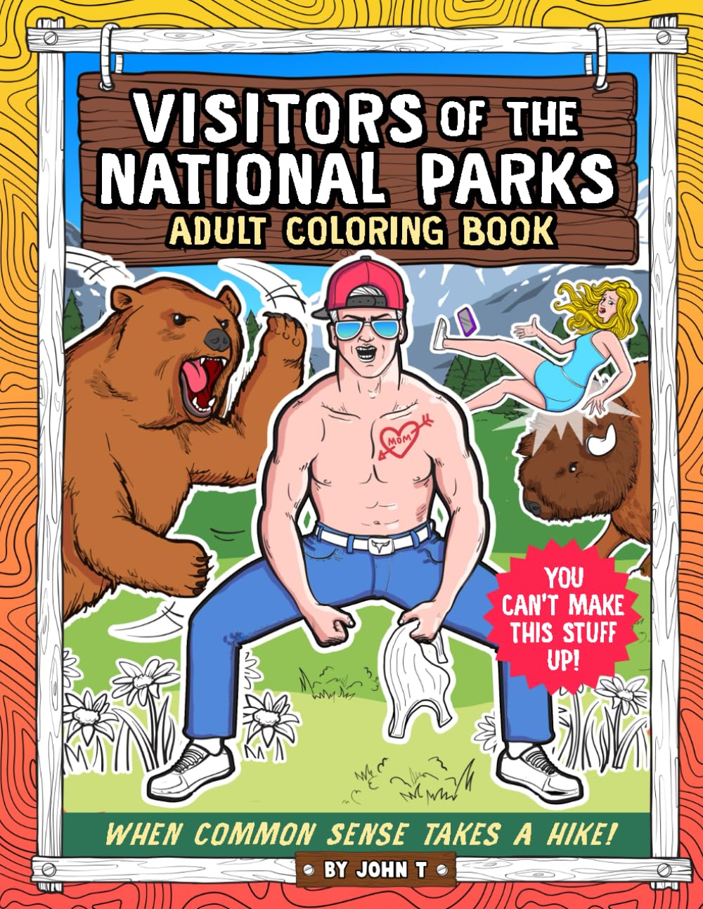 National Parks Coloring Book for Adults - Relaxing & Stress Relief with Scenic Nature Designs | Perfect for Travel Enthusiasts & Art Therapy