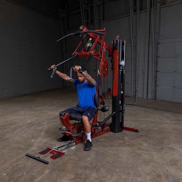 Body Solid G6BR Biangular Single Stack Home Gym - Strength Training Equipment for Full-Body Workouts at Home | Perfect for Home Gyms, Personal Training & Small Spaces
