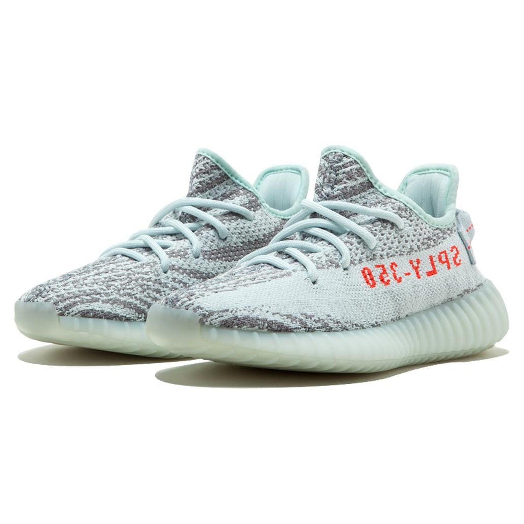 Adidas Yeezy Boost 350 V2 Blue Tint Sneakers - Men's Running Shoes (2017/2023 Release) | Comfortable & Stylish for Casual Wear, Gym & Street Fashion