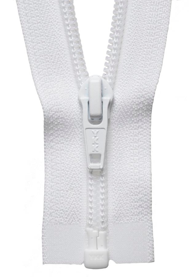 YKK Open Ended Zipper 26 Inches (66 cm) - Heavy Duty Metal Zipper for Jackets, Coats & Bags - Multiple Color Options for DIY & Fashion Projects