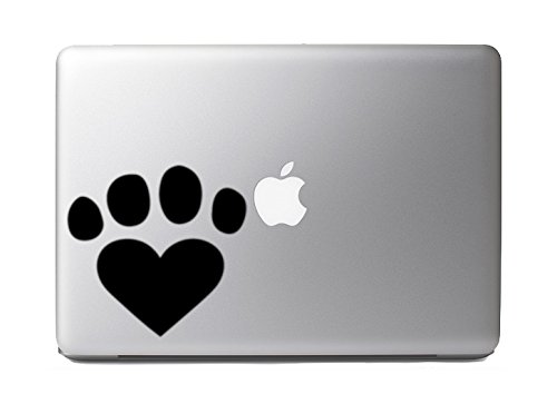 Funny Pun Heart Dog Paw #3 - 5
