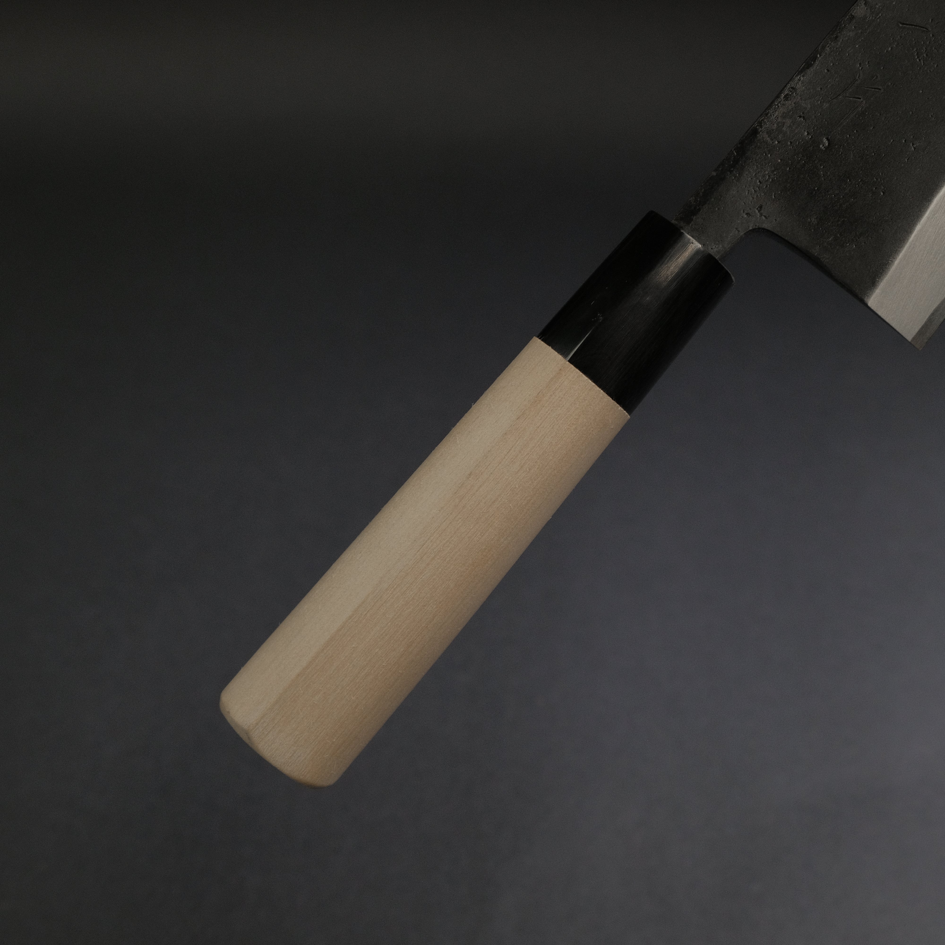 Hitohira White #2 Kurouchi Deba 165mm Japanese Chef Knife - High Carbon Steel Blade with Ho Wood Handle - Perfect for Sushi, Fish Filleting & Asian Cuisine