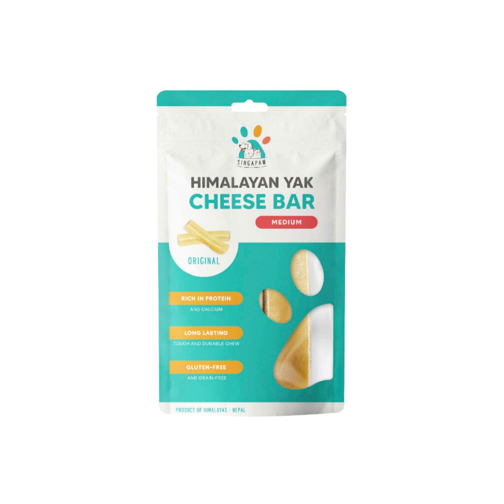 Original Himalayan Yak Cheese Dog Chews - Small, Medium & Large Sizes | Easily Digestible Dental Treats with Turmeric for Puppies & Adult Dogs | Perfect for Training, Teething & Oral Health Care