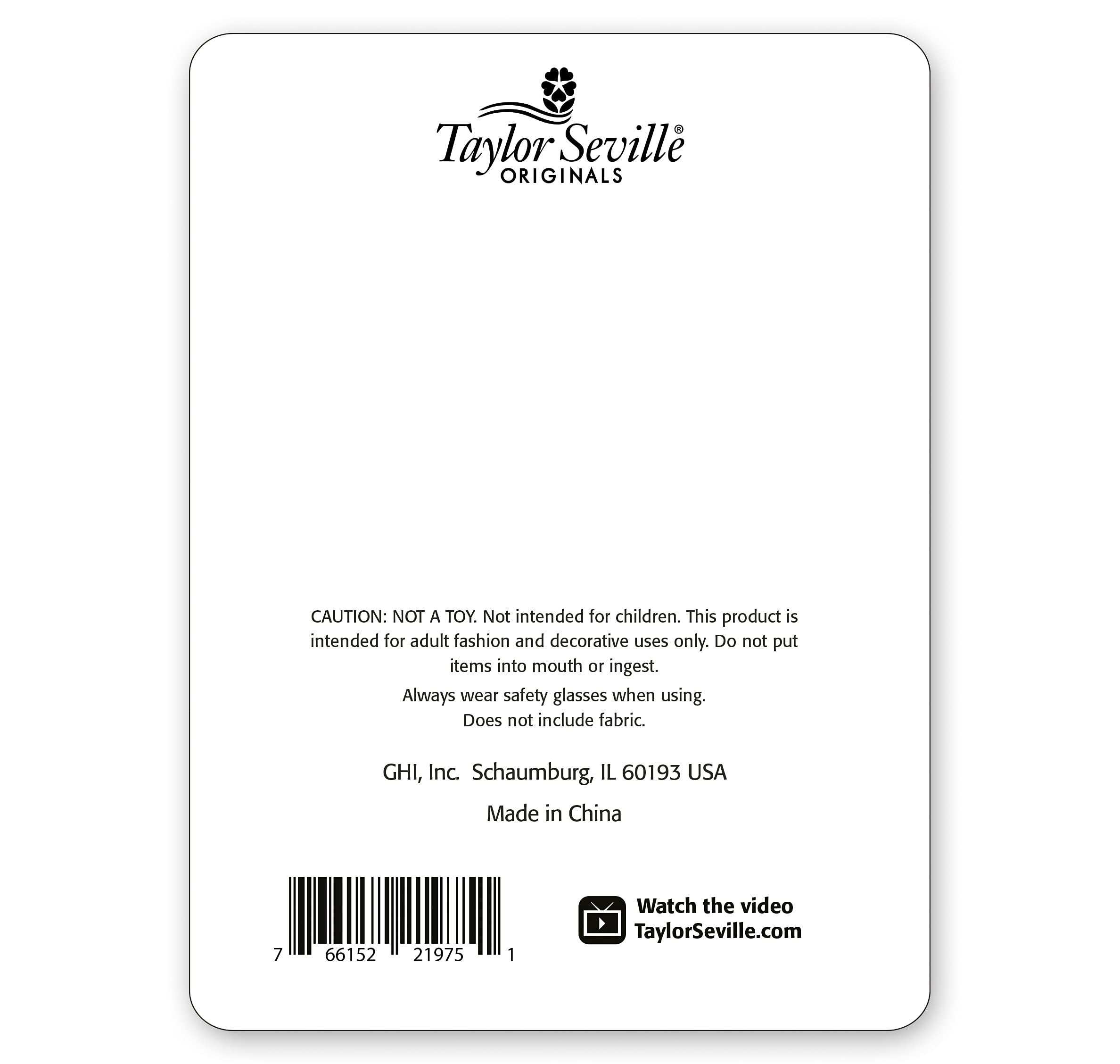 Taylor Seville Magic Pins Applique Fine 100pc - Premium Sewing Pins for Fabric, Quilting & Crafting - Perfect for DIY Projects, Dressmaking & Home Decor