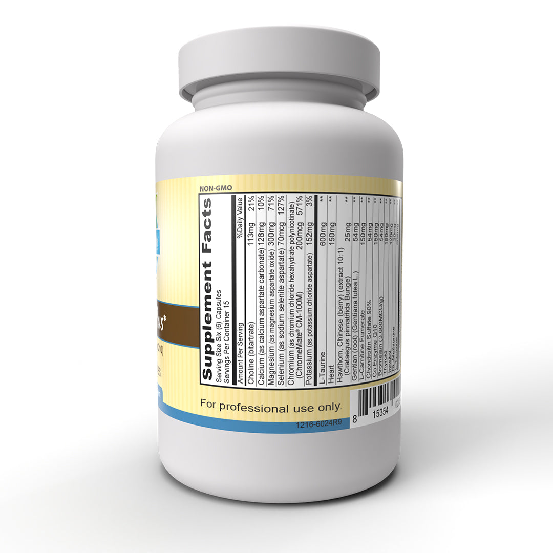 Cardio Plus with CoQ10 - Heart Health Supplement for Cardiovascular Support & Energy Boost - Promotes Healthy Circulation & Vitality - Ideal for Active Lifestyles & Wellness Routines