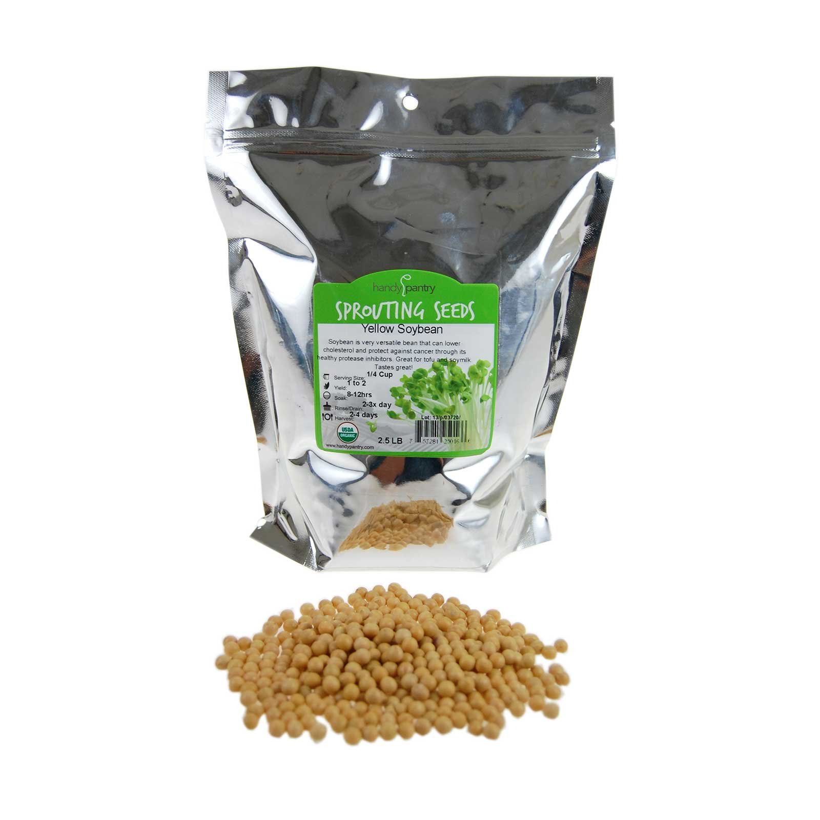Organic Tofu Making Kit - 5 Lbs Non-GMO Yellow Soybeans, DIY Tofu Press Mold with Step-by-Step Instructions | Perfect for Vegan Cooking, Homemade Soy Products & Japanese Cuisine