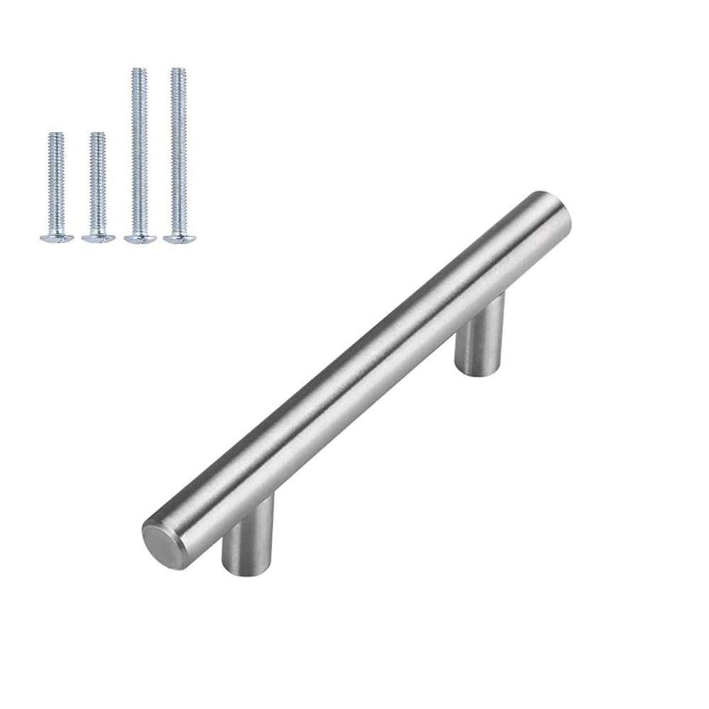 5 Pack Brushed Nickel Cabinet Handles & Drawer Pulls - 2-1/2