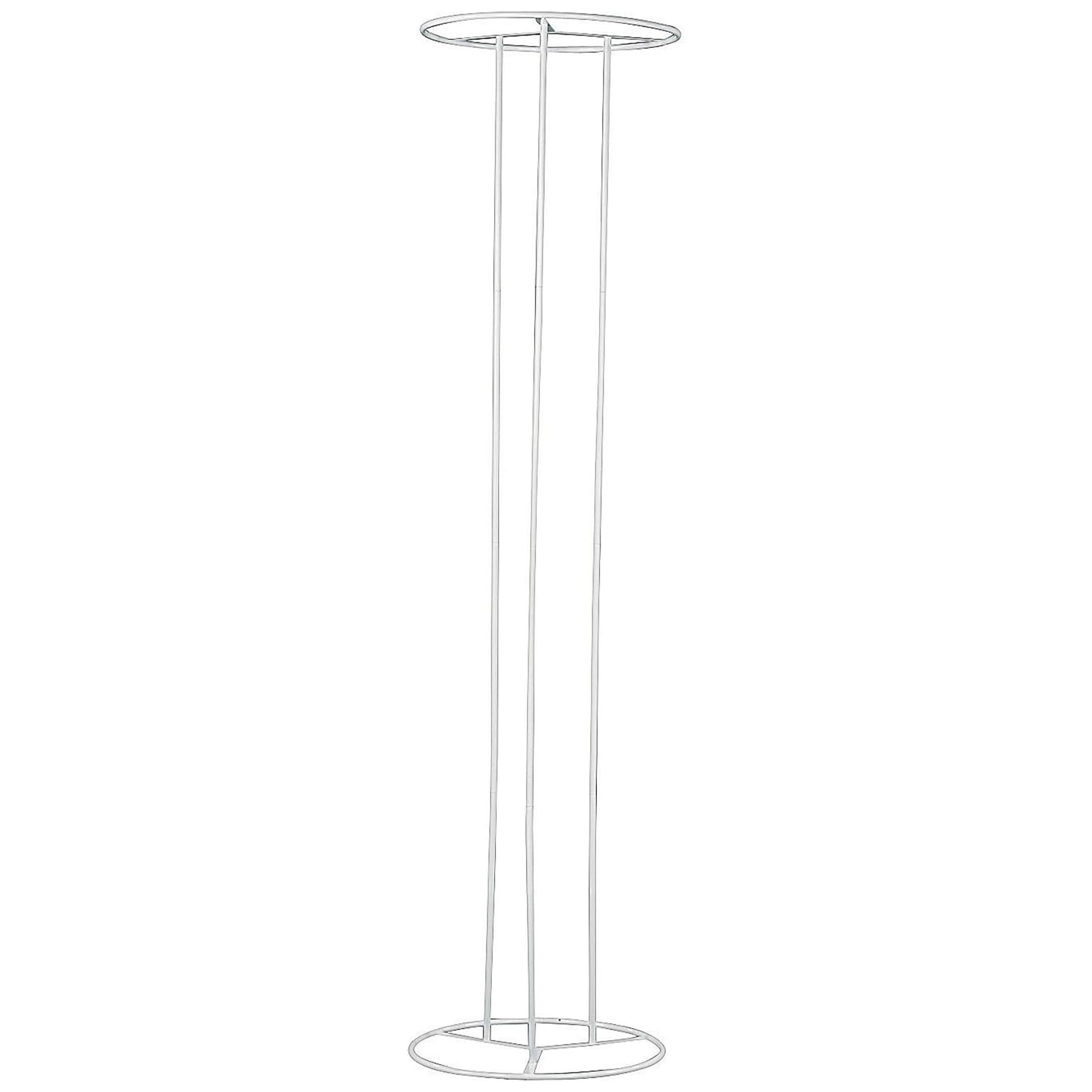 Fun Express Metal Round Column Frame for Party Decorations - Large Floor Stand Up Display for Events, VBS Vacation Bible School Supplies - 1 Piece | Perfect for Birthday Parties, Weddings & Church Events