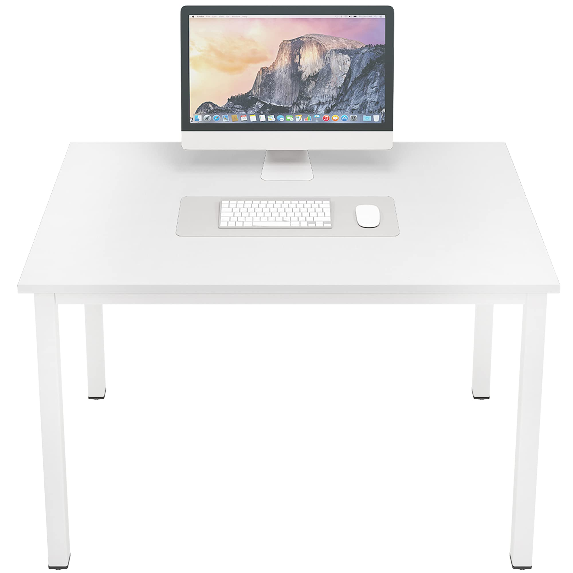 SogesGame 39.4 Inch Compact Computer Desk for Small Spaces - Home Office Writing Desk with Sturdy Frame | Perfect for Apartments, Dorms & Workspaces