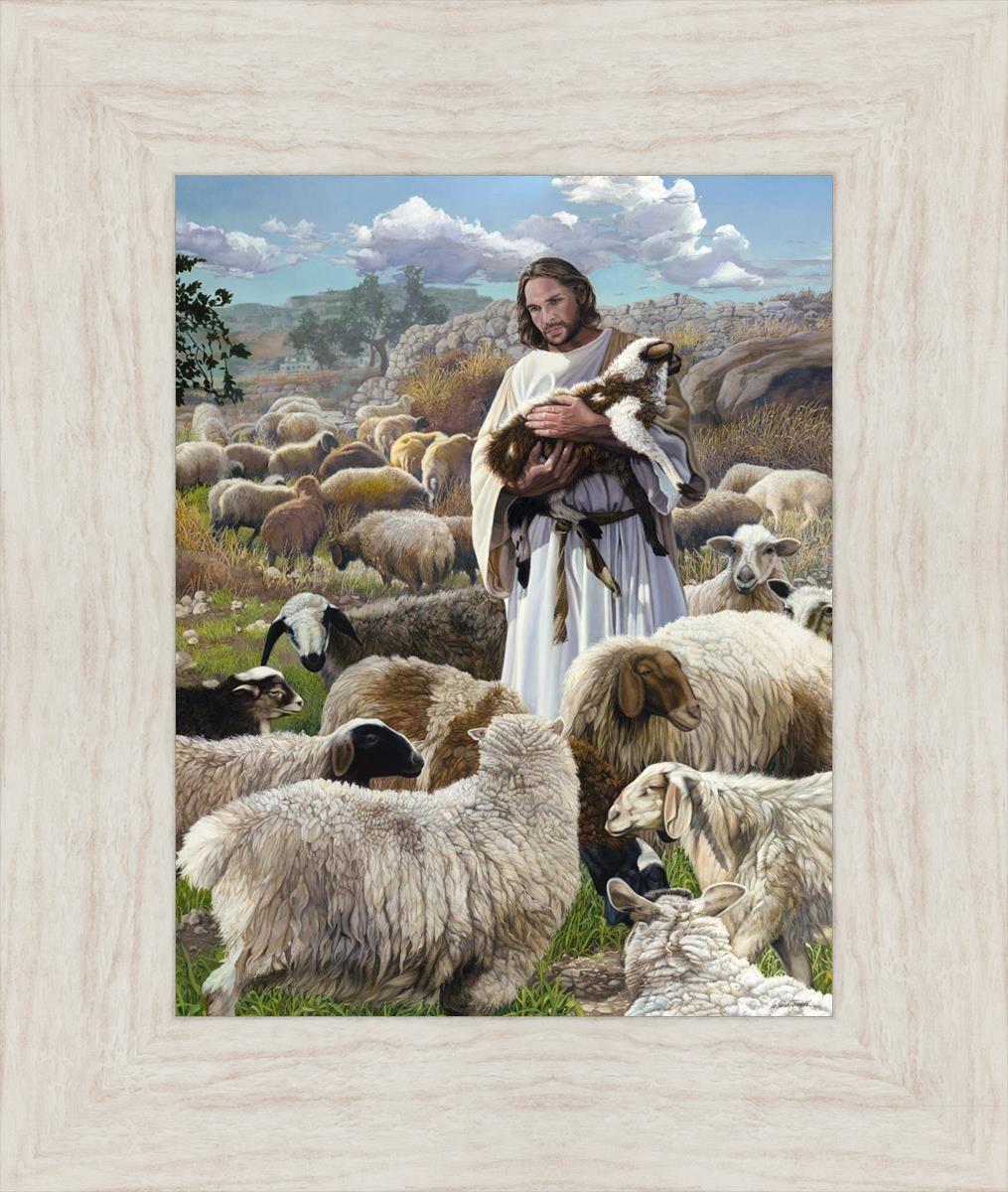 Finding The One By Liz Lemon Swindle - Inspirational Christian Art Print for Home, Office & Gift Giving - Perfect for Weddings, Anniversaries & Spiritual Decor