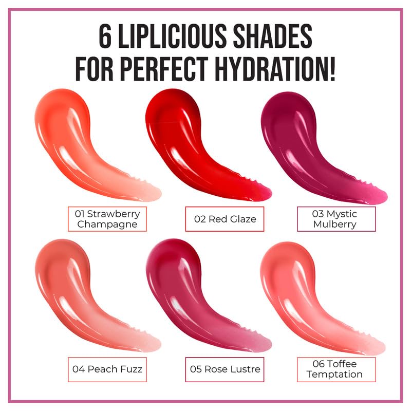 Insight Cosmetics Peptide Infused Lip Oil with Ginger Seed Oil - Long-Lasting Hydration & Nourishment for Soft, Natural Pink Lips | Plumping & Moisturizing Lip Treatment | Perfect for Daily Use, Date Night & Special Occasions | 4.5g (Mystic Mulberry)