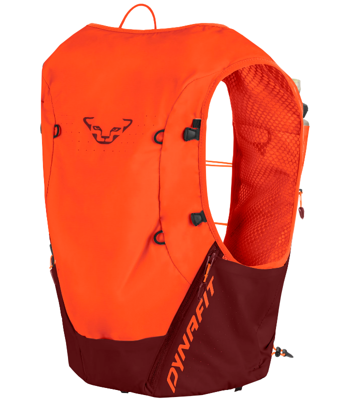 Dynafit Ultra 12 Running Vest for Men & Women - Lightweight Hydration Pack for Hiking, Trail Running & Outdoor Adventures (Dawn/Syrah Color)