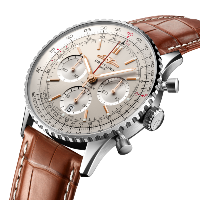 Breitling Navitimer B01 Chronograph 41mm Stainless Steel Men's Luxury Watch - Perfect for Business, Aviation & Formal Occasions