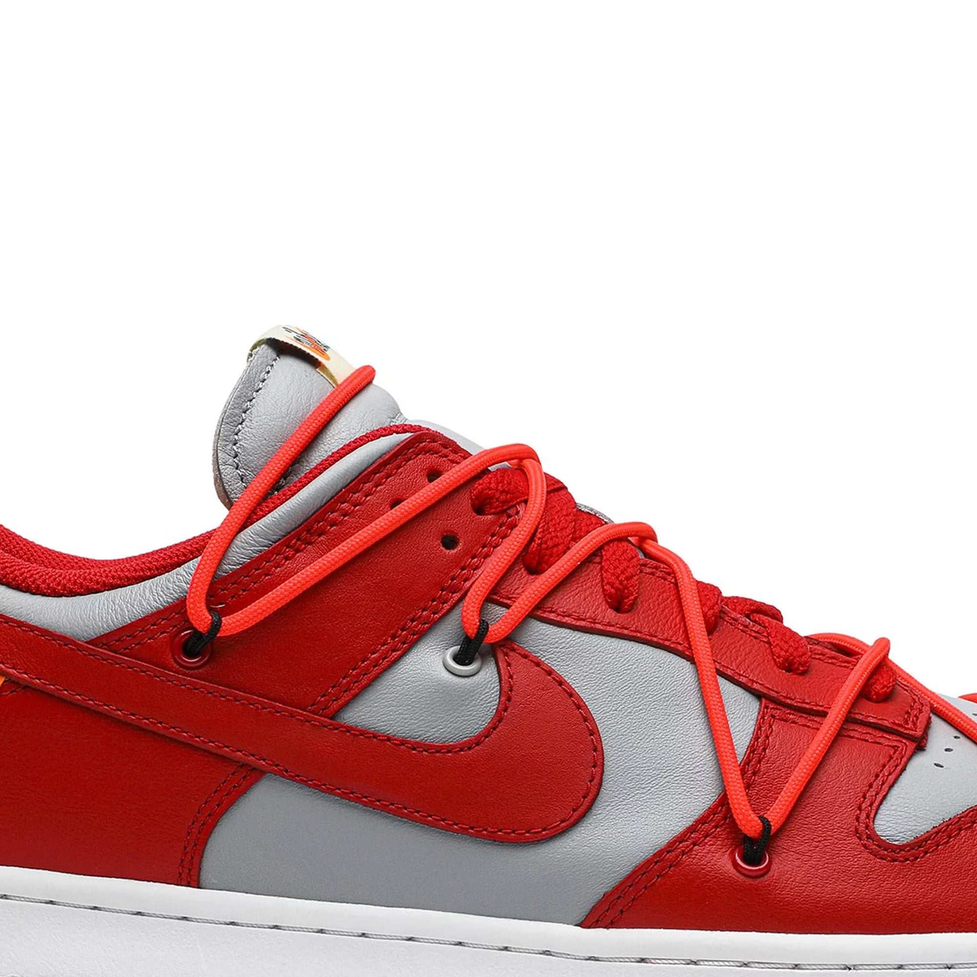 Nike Dunk Low x Off-White University Red Sneakers - Limited Edition Men's & Women's Shoes for Streetwear & Casual Fashion