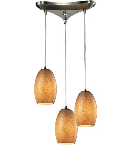 3-Light LED Island Chandelier with Oiled Bronze Finish - 47 Inch Modern Pendant Light (40.5W) for Kitchen, Dining Room & Farmhouse Decor