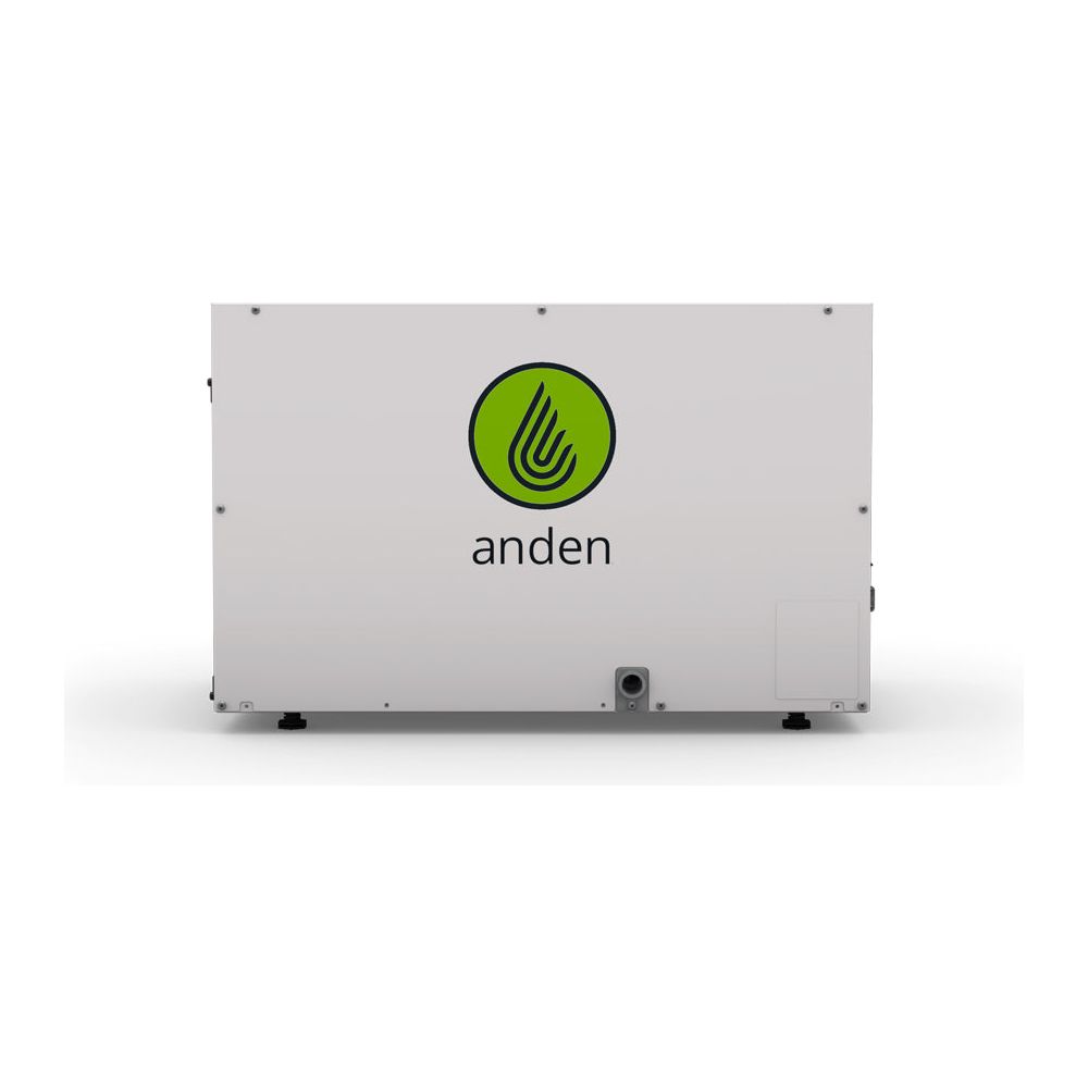 Anden A210 V1 Dehumidifier - 210 Pints/Day, High Capacity Moisture Removal for Large Spaces, Basements, and Home Use