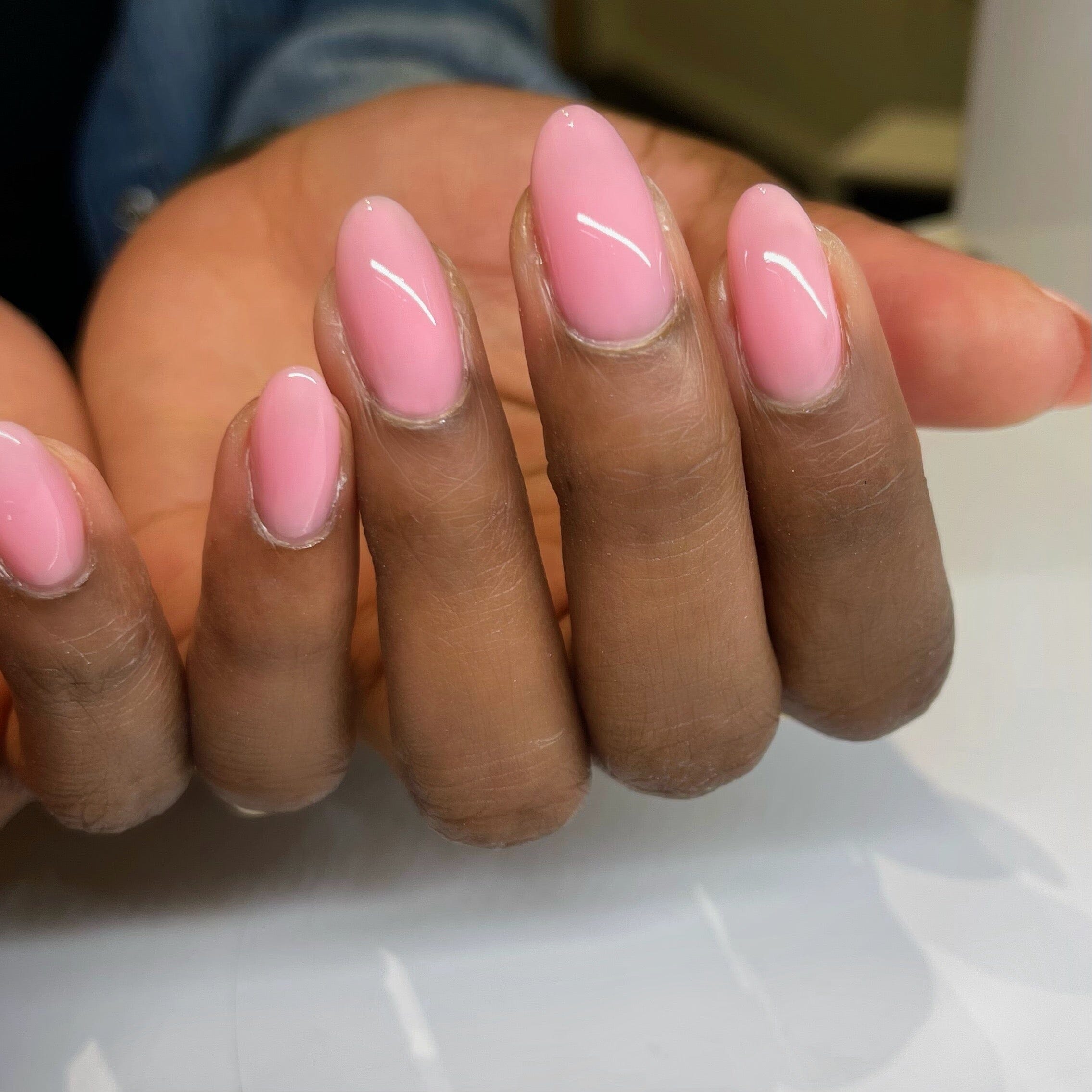 Nail Thoughts NTB R08 Cotton Candy Base 50G - Long-Lasting Nail Polish Base Coat for Gel & Acrylic Nails - Perfect for Salon & Home Manicures