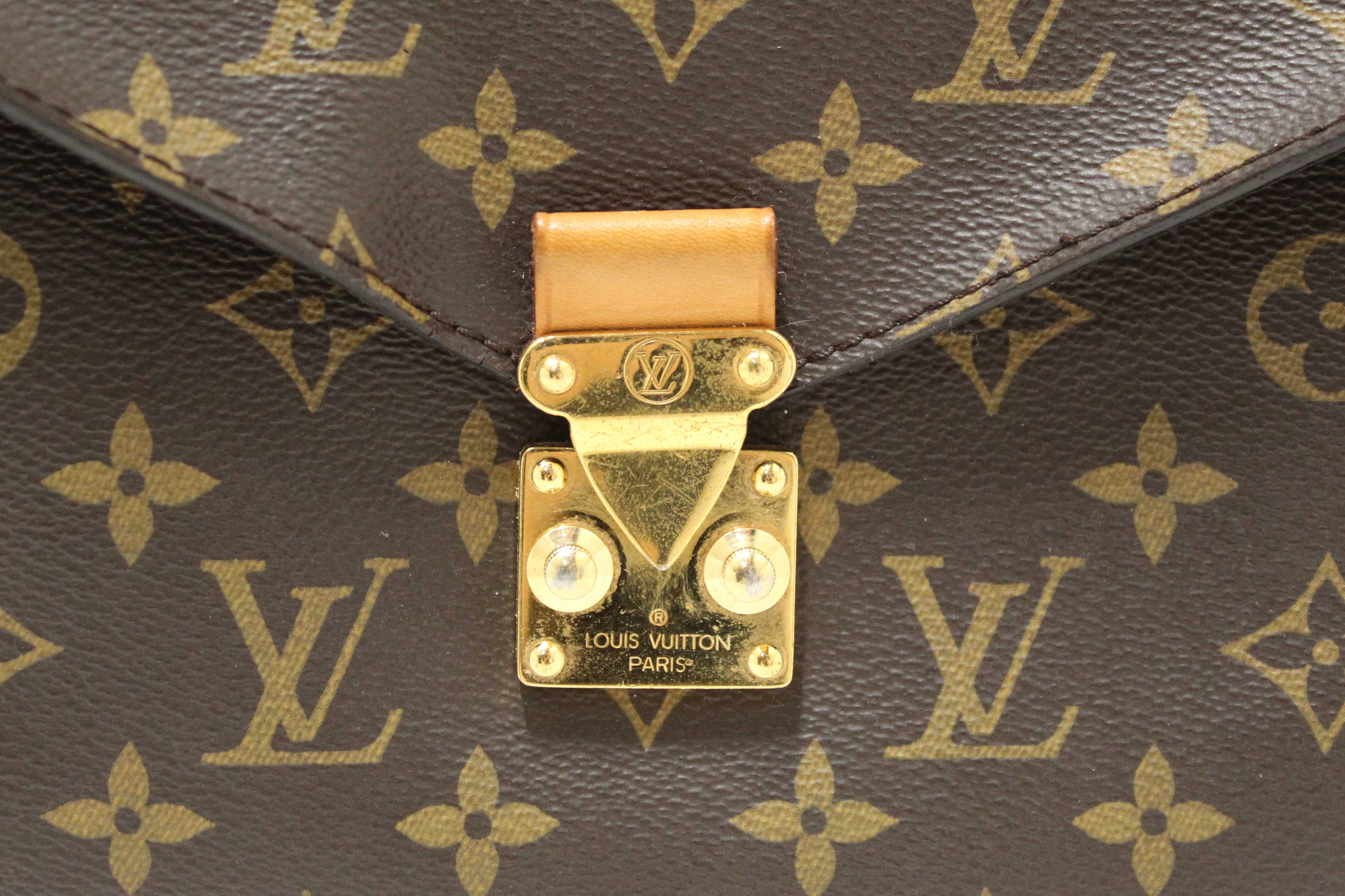 Authentic Louis Vuitton Monogram Canvas Métis Tote Shoulder Bag for Women - Luxury Designer Handbag for Work, Travel & Everyday Use