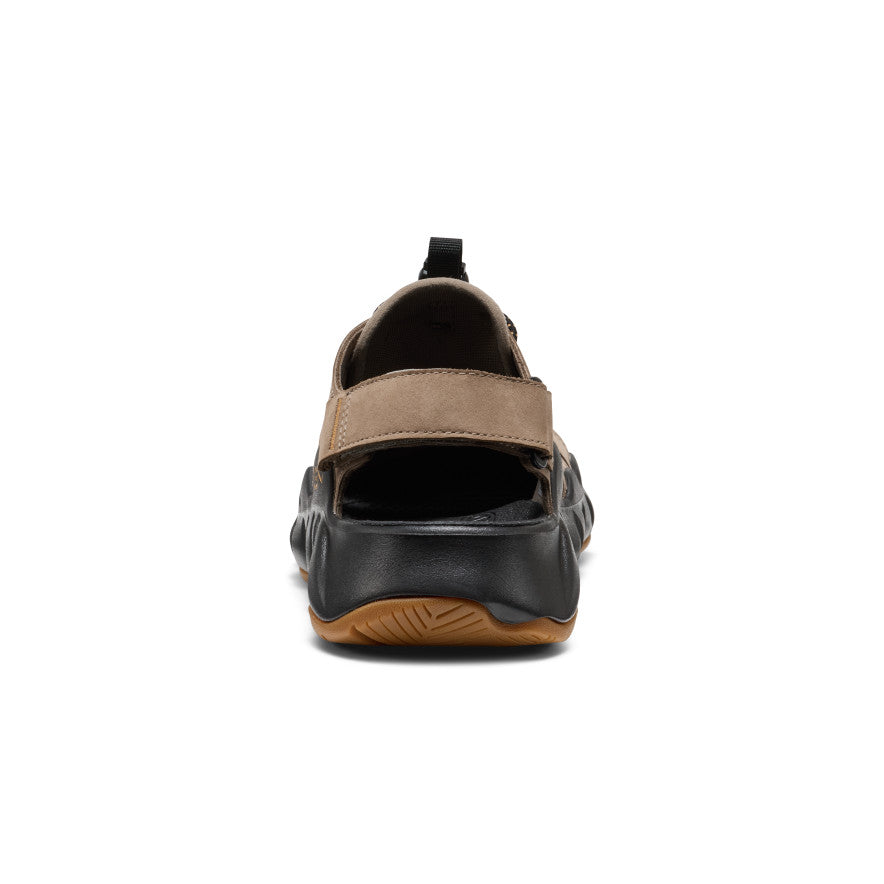 Men's Hyperport Fisherman Leather Sandals - Brindle/Oak Buff | Comfortable & Durable Outdoor Sandals for Hiking, Beach & Summer Adventures