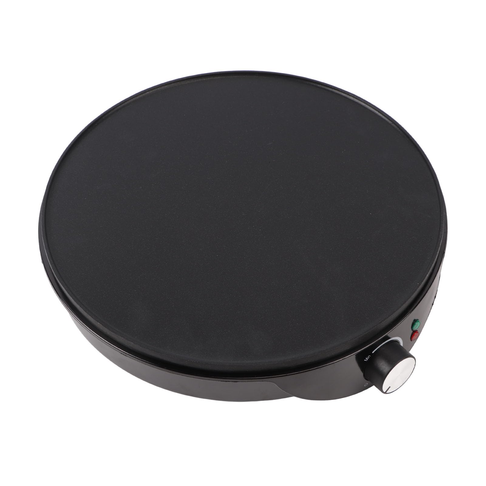 Non-Stick Electric Crepe Maker with Batter Spreader - Perfect for Home Kitchens, Breakfast Restaurants & Snack Bars - Make Delicious Pancakes, Crepes & More