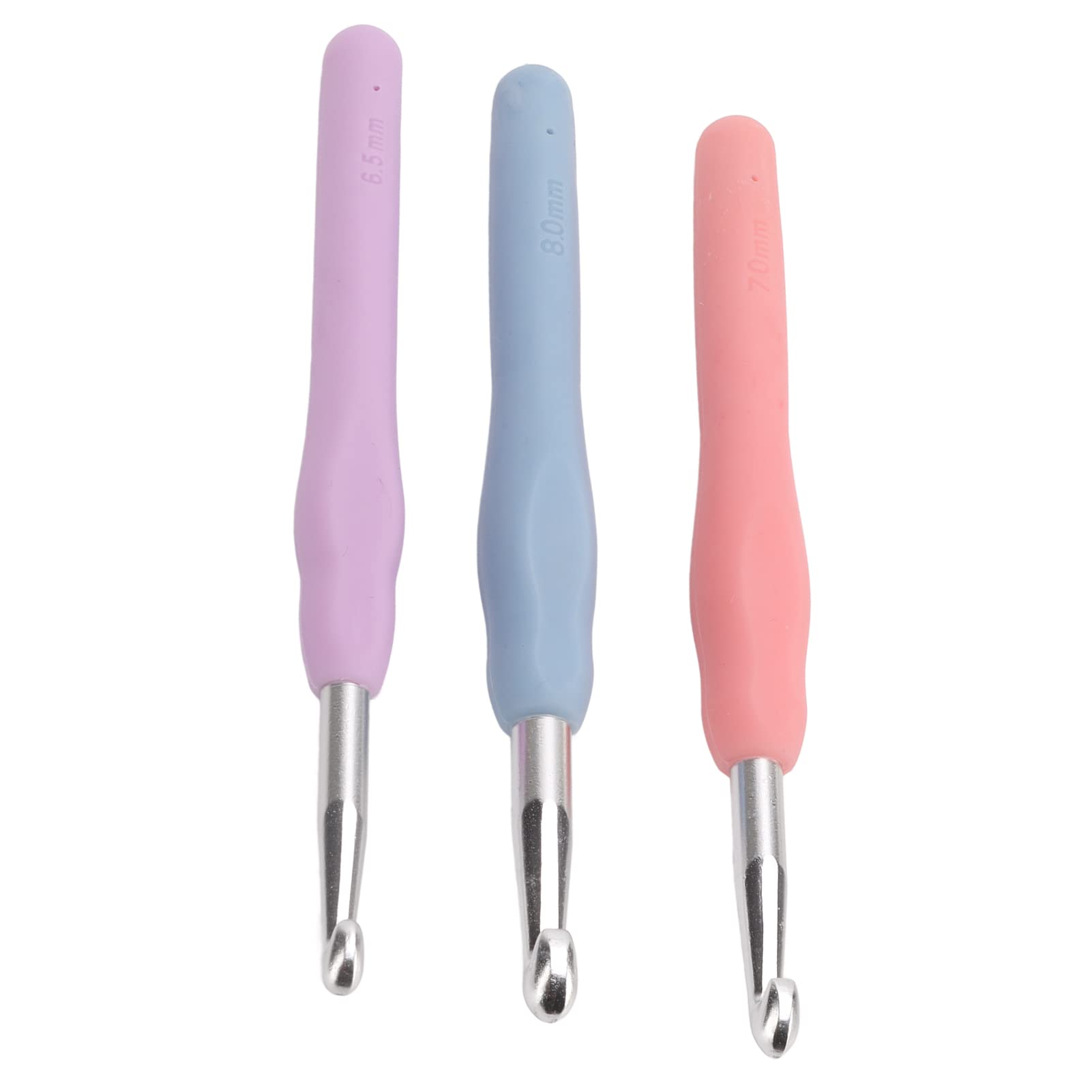 Ergonomic Multi-Colored Crochet Hook Set with Stitch Markers - Perfect for DIY Yarn Crafts, Knitting Projects & Handmade Gifts