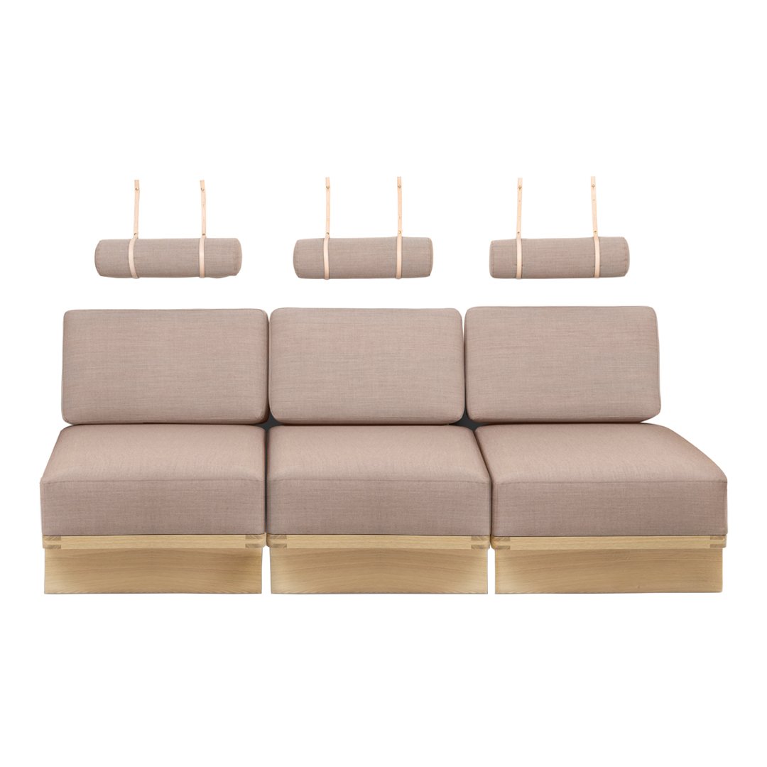 BM0865 Modular Daybed with Storage - Modern Convertible Sofa Bed for Small Spaces | Perfect for Guest Room, Studio Apartment & Dormitory