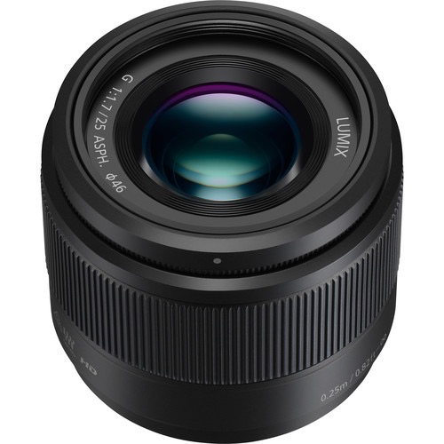 Panasonic Lumix G 25mm f/1.7 ASPH Lens - Fast Prime Lens for Micro Four Thirds Cameras | Perfect for Portrait, Low Light & Street Photography