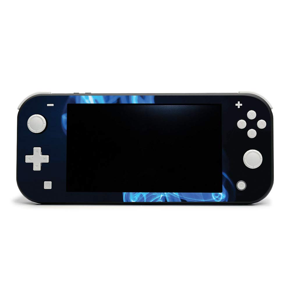 MightySkins Blue Flames Vinyl Decal Wrap Cover for Nintendo Switch Lite | Protective & Durable Skin | Easy to Apply & Remove | Made in USA | Perfect for Gaming Protection & Customization