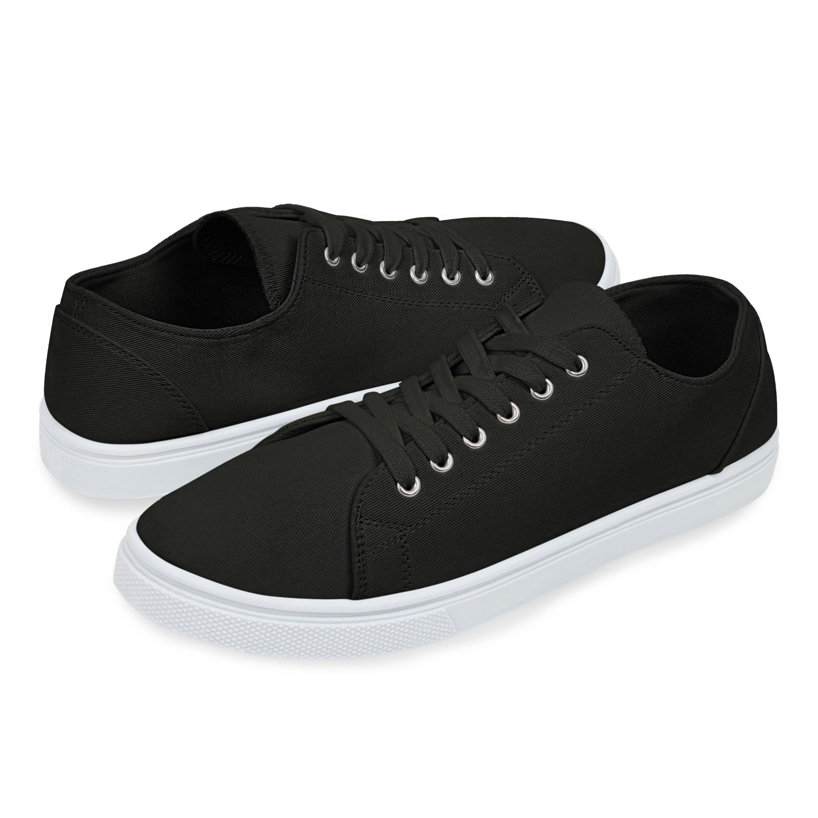 Men's Ambleside Canvas Trainers - Comfortable Casual Sneakers for Walking & Everyday Wear | Lightweight Breathable Shoes for Men | Perfect for Work, Travel & Outdoor Activities